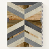 Geometrische inleg notitieboek (Achterkant)