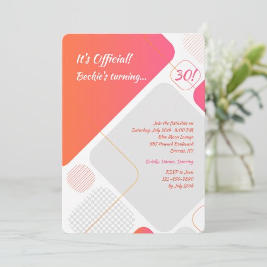 Geometrische inventarisatie kaart (Staand voorkant)