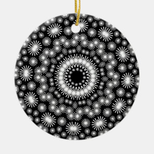 Geometrische Kaleidoscoop 01 Keramisch Ornament