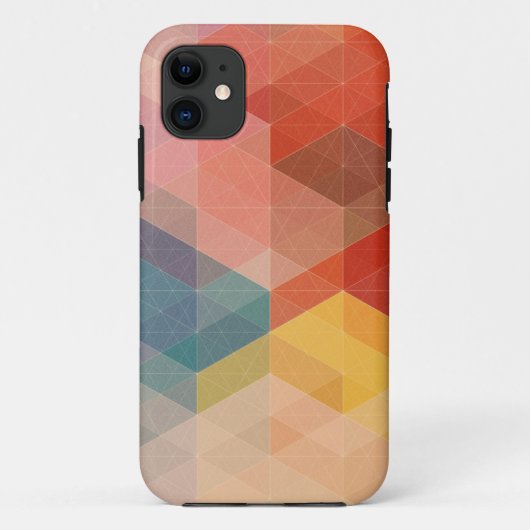 Geometrische kleuren iPhone 5 Hoesje ™ (Achterkant)
