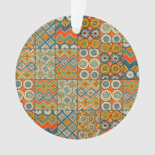 Geometrische kleurrijke Antiek Egyptische grafisch Ornament