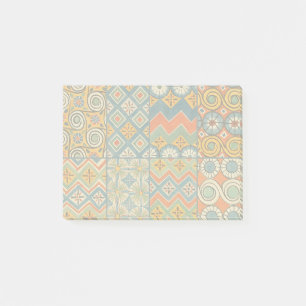 Geometrische kleurrijke Antiek Egyptische grafisch Post-it® Notes
