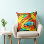 geometrische kleurrijke decoratieve kussenhoes kussen (Stoel)