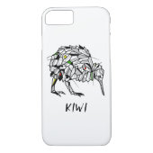 Geometrische Koru kiwi Case-Mate iPhone Case (Achterkant)