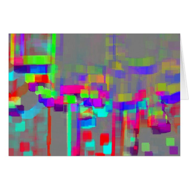 Geometrische kunst "Carrousel" (Voorkant Horizontaal)