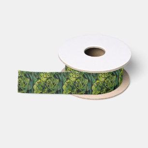 Geometrische kunst van abstract Man en skelet Lint