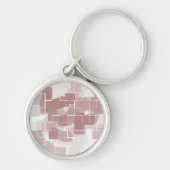 Geometrische kunst van "Grape Soda" Sleutelhanger (Voorkant)