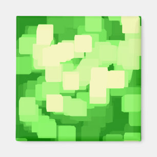 Geometrische kunst van "Iceberg" Magneet