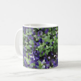 geometrische lavendeltuin koffiemok