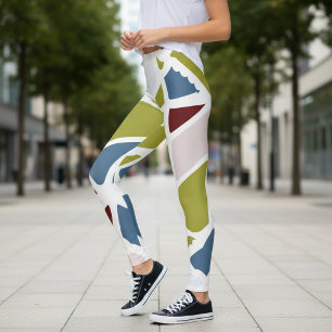 geometrische Leggings