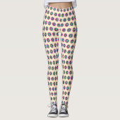 Geometrische Leggings – stijlvolle Activewear (Voorkant)