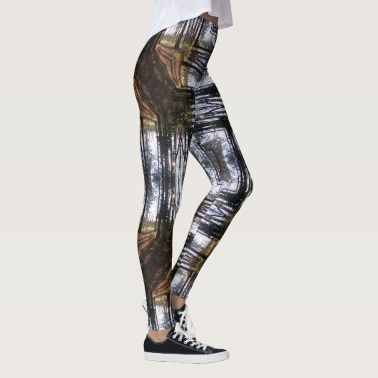 Geometrische Leggings van de hoge boom (Rechts)
