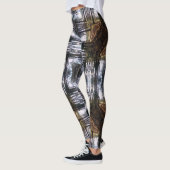 Geometrische Leggings van de hoge boom (Links)