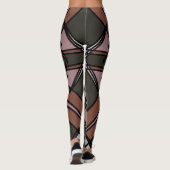 Geometrische Leggings van Joya Eve (Achterkant)