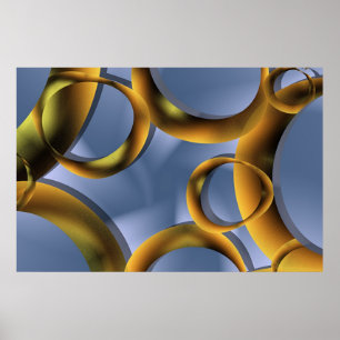 Geometrische les. poster