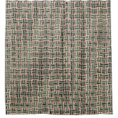 Geometrische lijnpatronen douchegordijn (Voorkant)