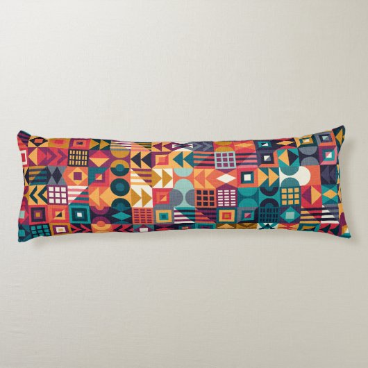 Geometrische Lijsten 4 Lichaamskussen (Achterkant)