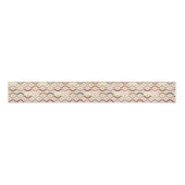 Geometrische linkpatronen van de middelbare schijf grosgrain lint (Voorkant)