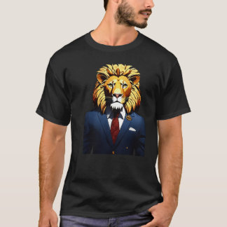 Geometrische Lion-T - shirts