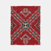 Geometrische  mode schattig-trendy classic fleece deken (Voorkant)