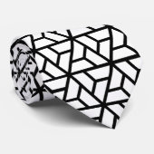 Geometrische Mode Stropdas (Opgerold)