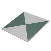 Geometrische moderne grafische stapel tegeltje (Zijkant)