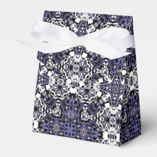 Geometrische moroccan kaliedoscoop met sierstijl bedankdoosjes
