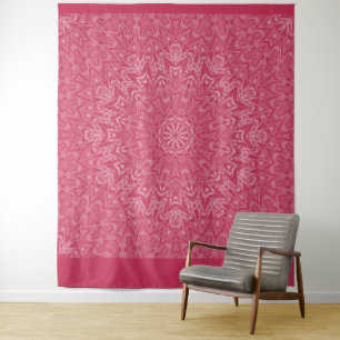 Geometrische moroccan kaliedoscoop voor sierdoelei wandkleed