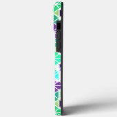 Geometrische mozaïekDesign Hoesje-Mate iPhone Case (Achterkant / Links)