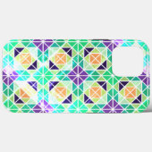 Geometrische mozaïekDesign Hoesje-Mate iPhone Case (Achterkant (horizontaal))