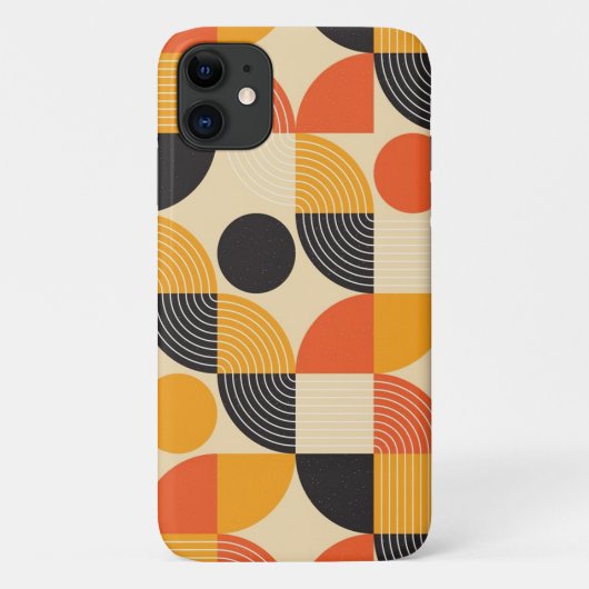 Geometrische mozaïekpatroon Case-Mate iPhone case (Achterkant)