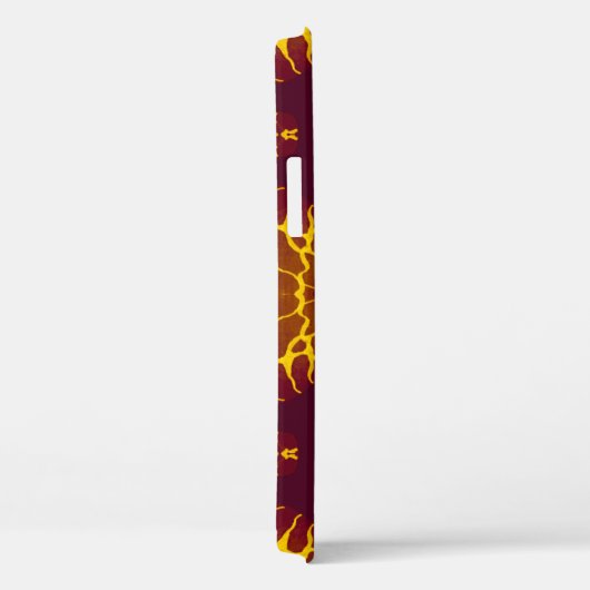 Geometrische naadloze printretrospecteur. Geometri Case-Mate iPhone Case (Achterkant / Rechts)