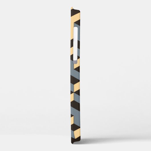 geometrische naadloze tegel met complexe roterende Case-Mate iPhone case (Achterkant / Links)