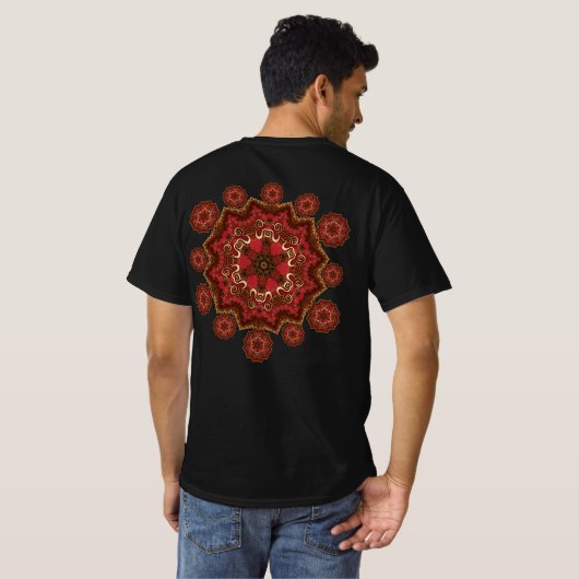 Geometrische Omadelik-shirt T-shirt (Achterkant volledig)