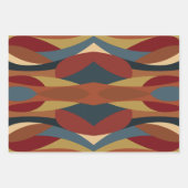 Geometrische ondoorzichtige Glas in lood stijl Abs Inpakpapier Vel (Voorkant)