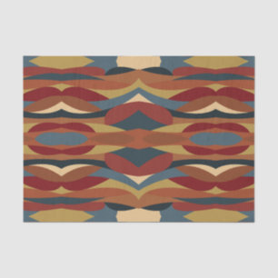 Geometrische ondoorzichtige Glas in lood stijl Abs Tissuepapier