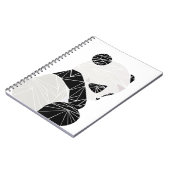 Geometrische panda notitieboek (Linkerzijde)