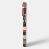 Geometrische Patchwork Abstracte Mozaïek Patroon Case-Mate iPhone Case (Achterkant / Links)
