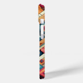 Geometrische patronen iPhone case (Achterkant / Links)