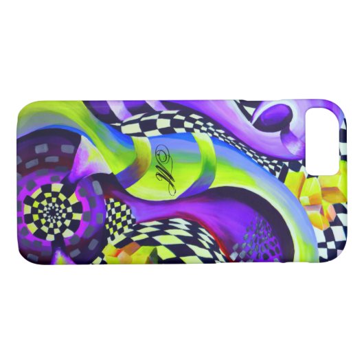 Geometrische patronen kunst Deco Case-Mate iPhone Case (Achterkant (Horizontaal))