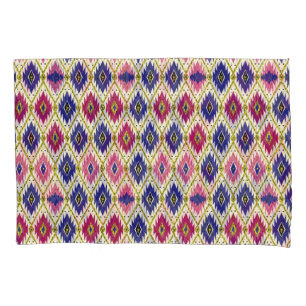 Geometrische patronen: Traditionele Textiel Illust Kussensloop