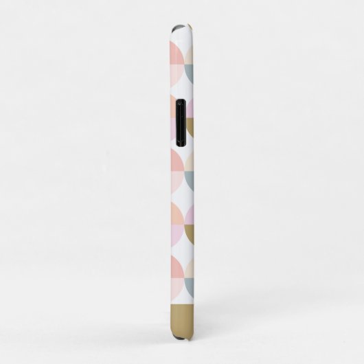 Geometrische patronen van pasta's Gepersonaliseerd Case-Mate iPhone Case (Achterkant/rechts)