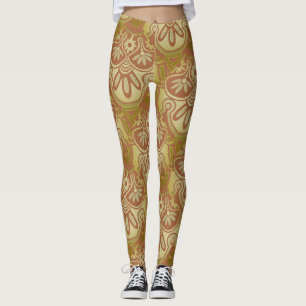 Geometrische patroonLeggings Leggings