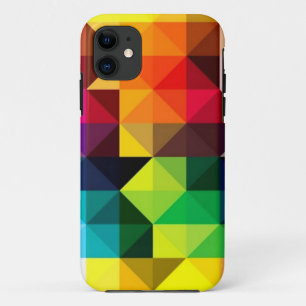 Geometrische patroonvector kleurige iPhone iPhone 11 Hoesje