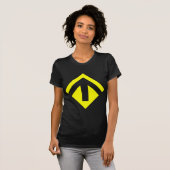 Geometrische Pijl 02 T-shirt (Voorkant volledig)