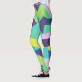 Geometrische Pop kunst Leggings (Links)