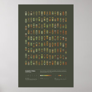 Geometrische Primes - Collectie 3, Serie 1 Poster