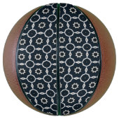Geometrische print basketbal (Verticaal)