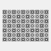 Geometrische print Verpakking Papieren Bladen Set Inpakpapier Vel (Voorkant 3)