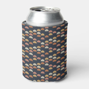 Geometrische puntcirkelpatroon blikjeskoeler